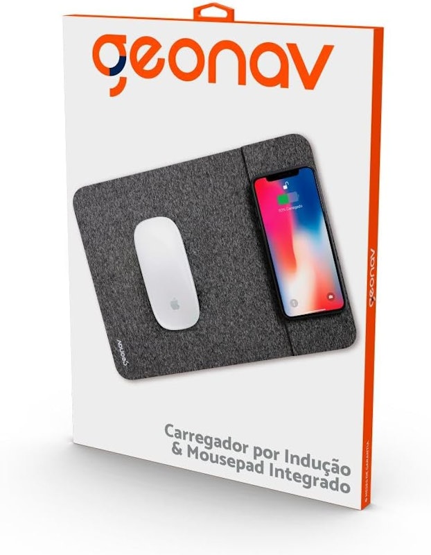 Carregador por Indução & MousePad Integrado Geonav 3