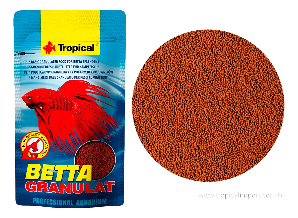 Ração Betta Granulat 2