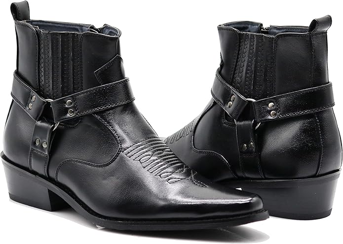Bota Masculina Western com Zíper 1