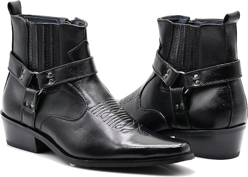 Bota Masculina Western com Zíper 1