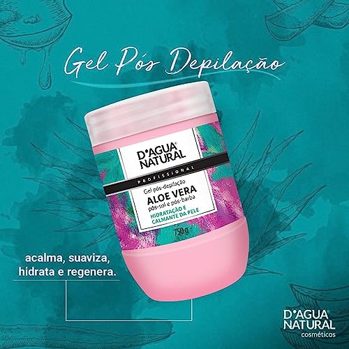 Gel Pós-Depilação Aloe Vera 3