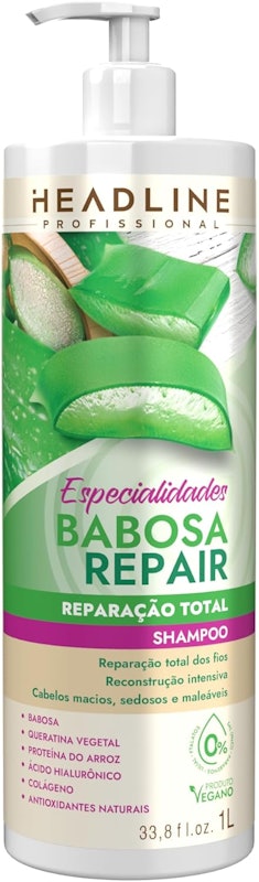 Shampoo Babosa Repair, Reparação Total dos Fios 1