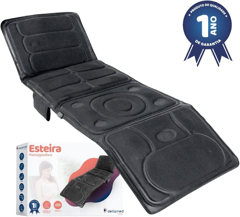 Esteira Massageadora Dobrável com 10 Pontos de Massagem Dellamed 5