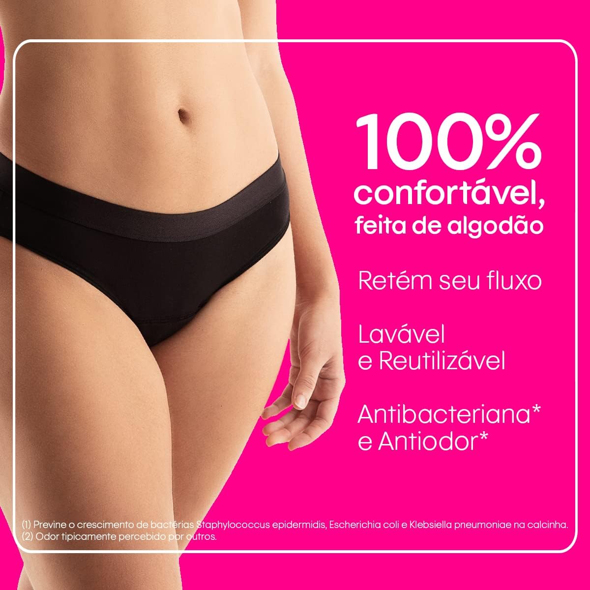 Calcinha Absorvente Intimus Bikini Leve a Moderado 2