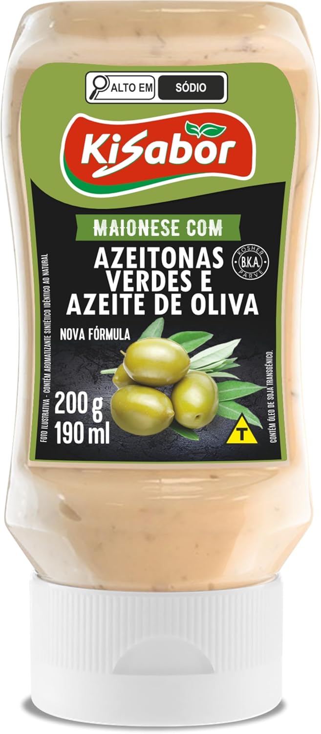 Maionese com Azeitonas Verdes e Azeite de Oliva 1