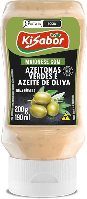 Maionese com Azeitonas Verdes e Azeite de Oliva 1
