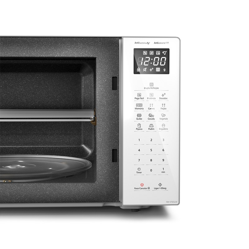 Micro-ondas Dupla Refeição 34 L Branco 3