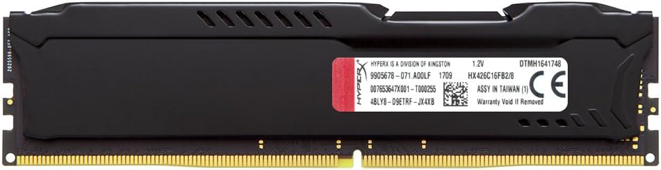 Memória DDR4 HyperX 8 GB e 2666 MHz 2