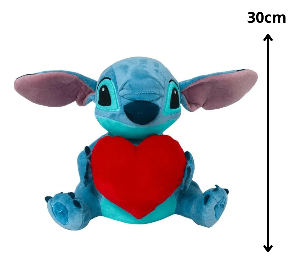 Pelúcia Stitch Coração 3