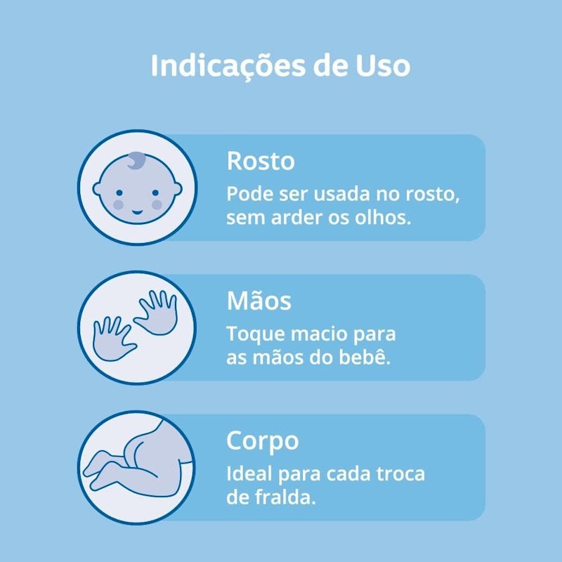 Lenços Umedecidos Johnson's Baby Recém-Nascido 3