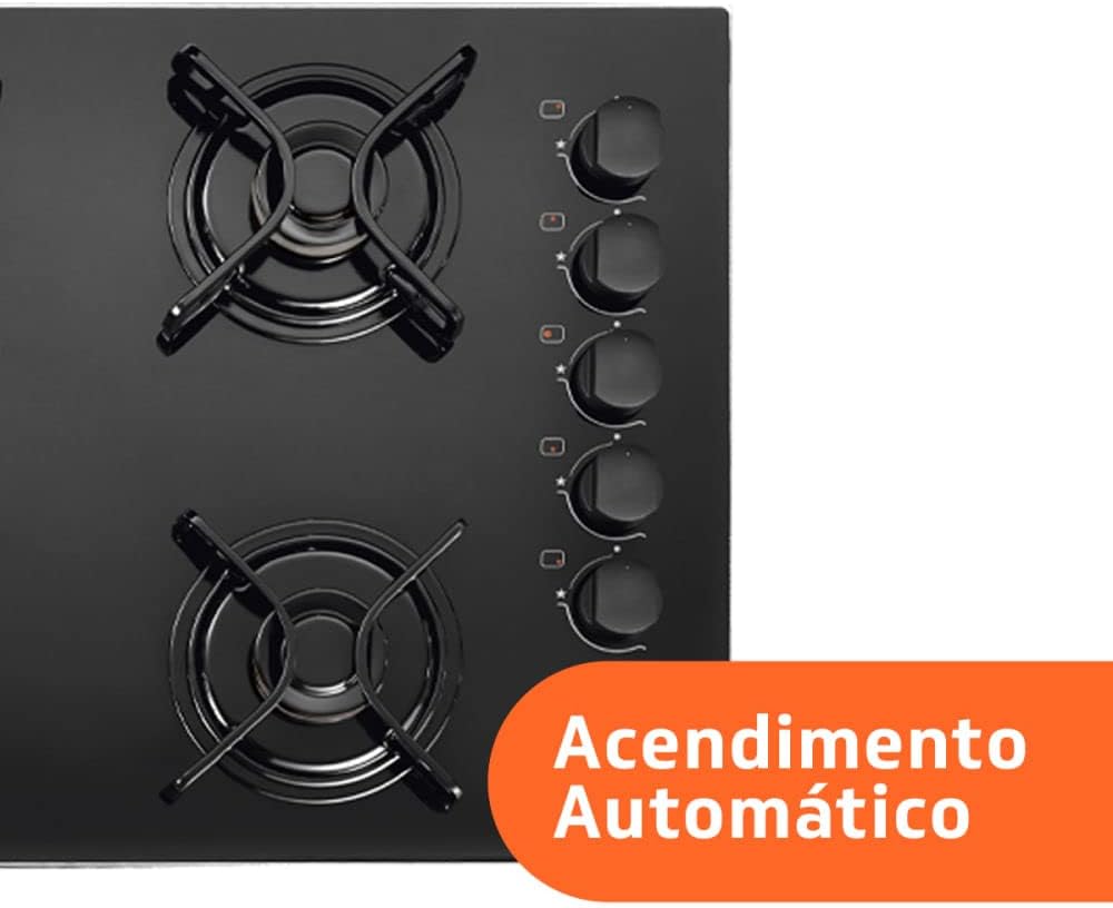 Cooktop 5 Bocas Brastemp com Quadrichama 3