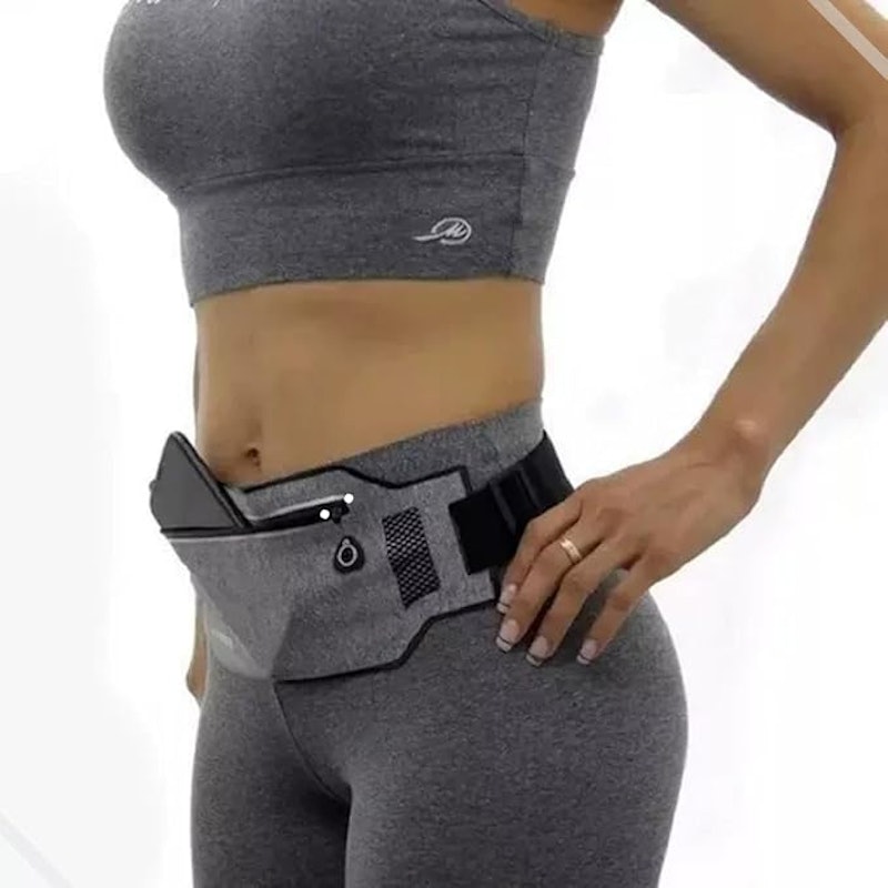 Pochete Corrida Fitness Slim Cintura Antifurto 2