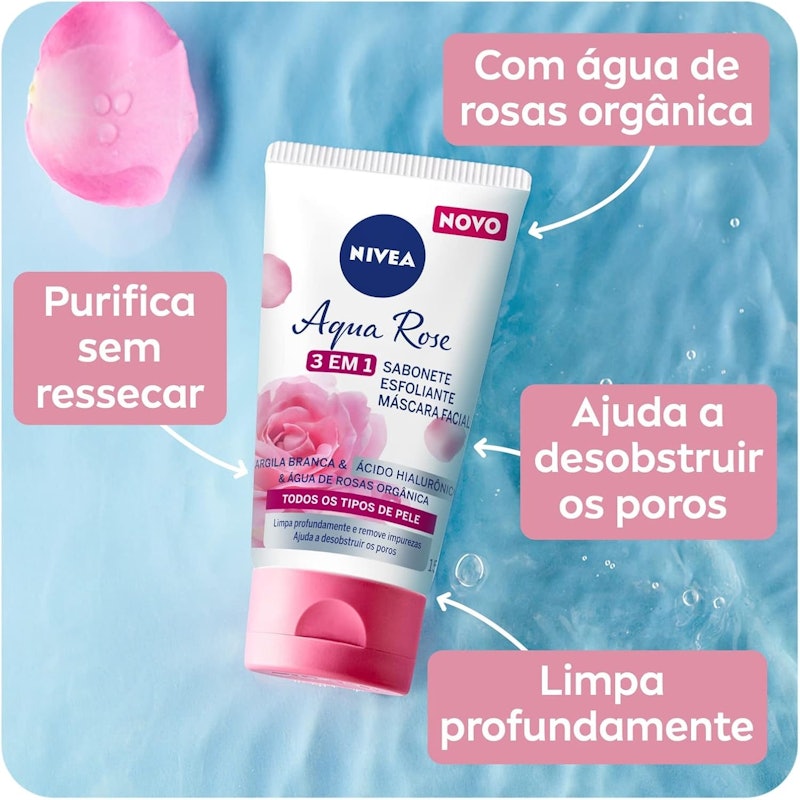 Sabonete 3 em 1 Aqua Rose 2