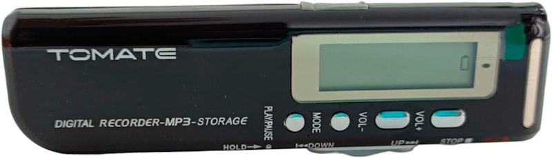 Gravador de Voz Digital Tomate 3