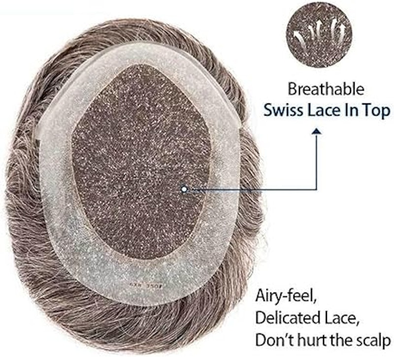 Cabelo Humano Prótese Capilar Masculina 4