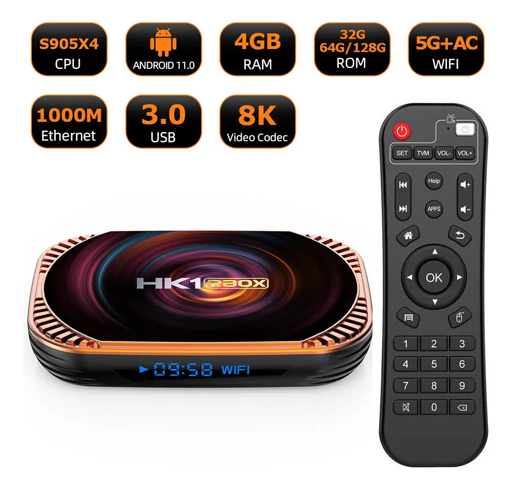 TV Box Android 11 S905x4 2