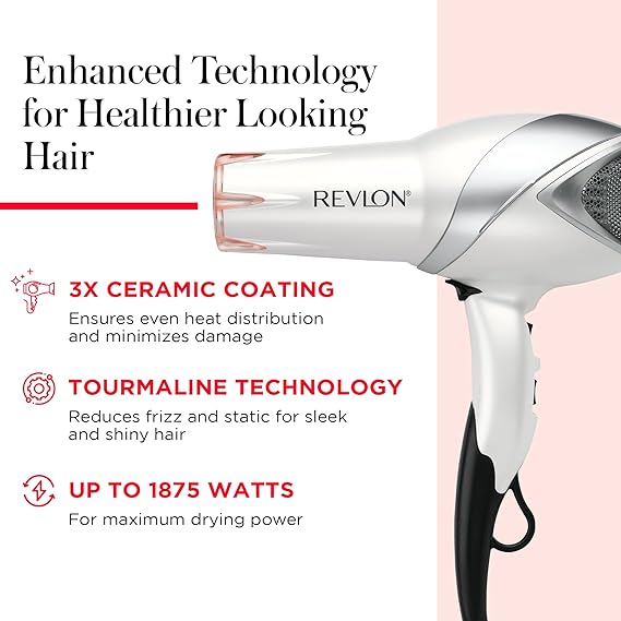 Secador de Cabelo Infravermelho Revlon (127 V) 2