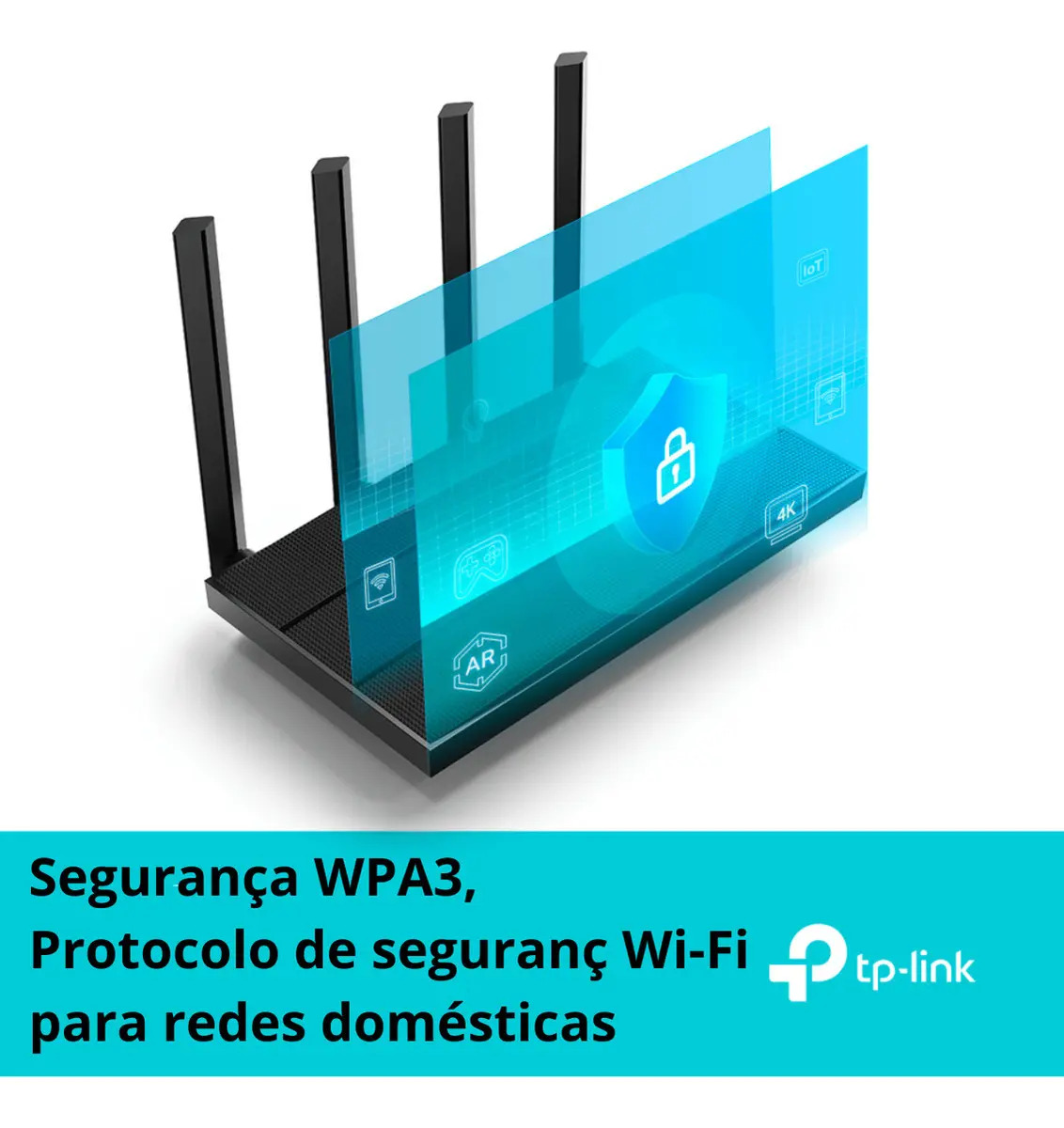 Roteador Gigabit Wi-Fi 6 Dual Band AX1500 5