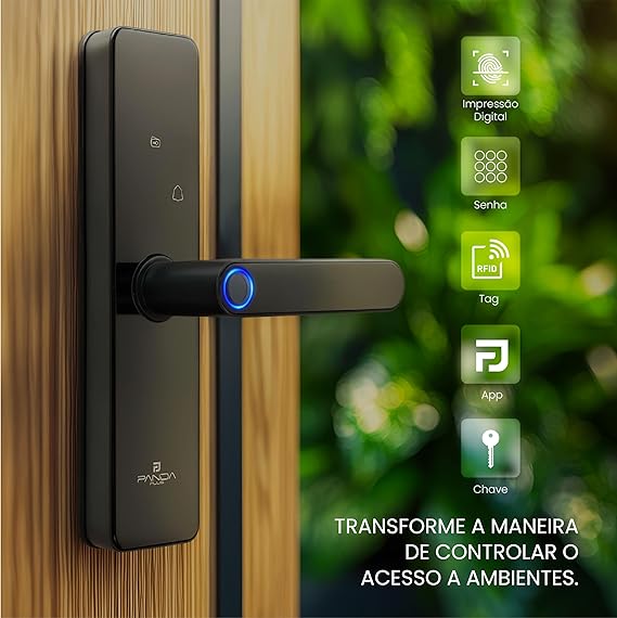 Fechadura Digital Biométrica Wi-Fi Inteligente 2