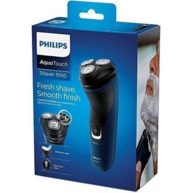 Barbeador Philips Elétrico Seco ou Molhado Shaver 1100 3
