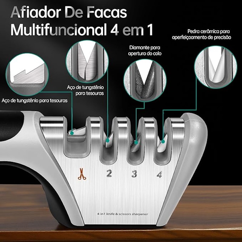Afiador de Facas 4 em 1 5