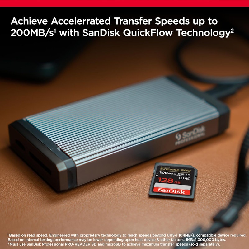Cartão SDXC SanDisk Extreme PRO 2