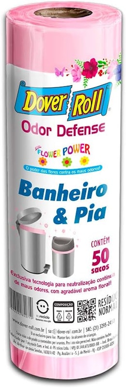 Saco para Lixo Odor Defense Flower Power 2
