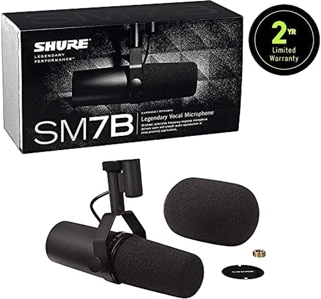 Shure SM7B Microfone Vocal 2