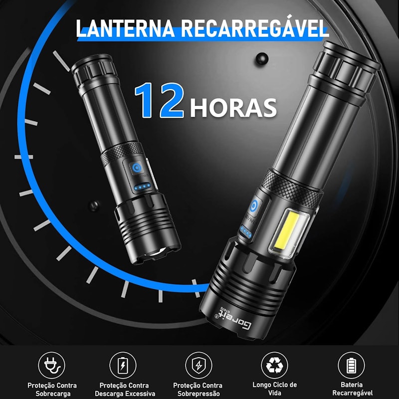 Lanterna Tática Goreit 2