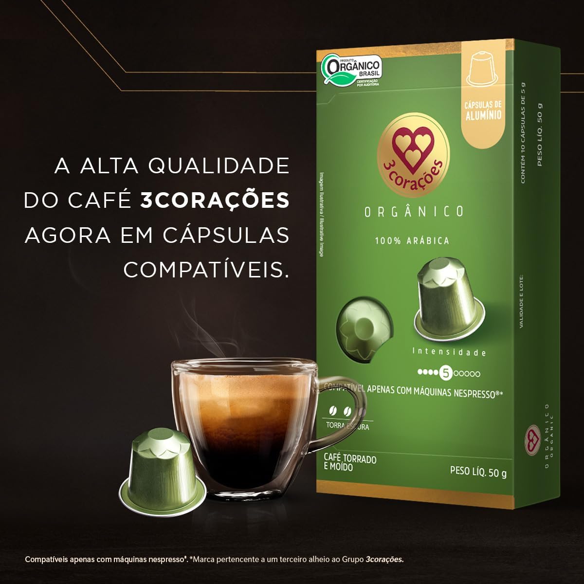  Cápsulas de Café Orgânico 2