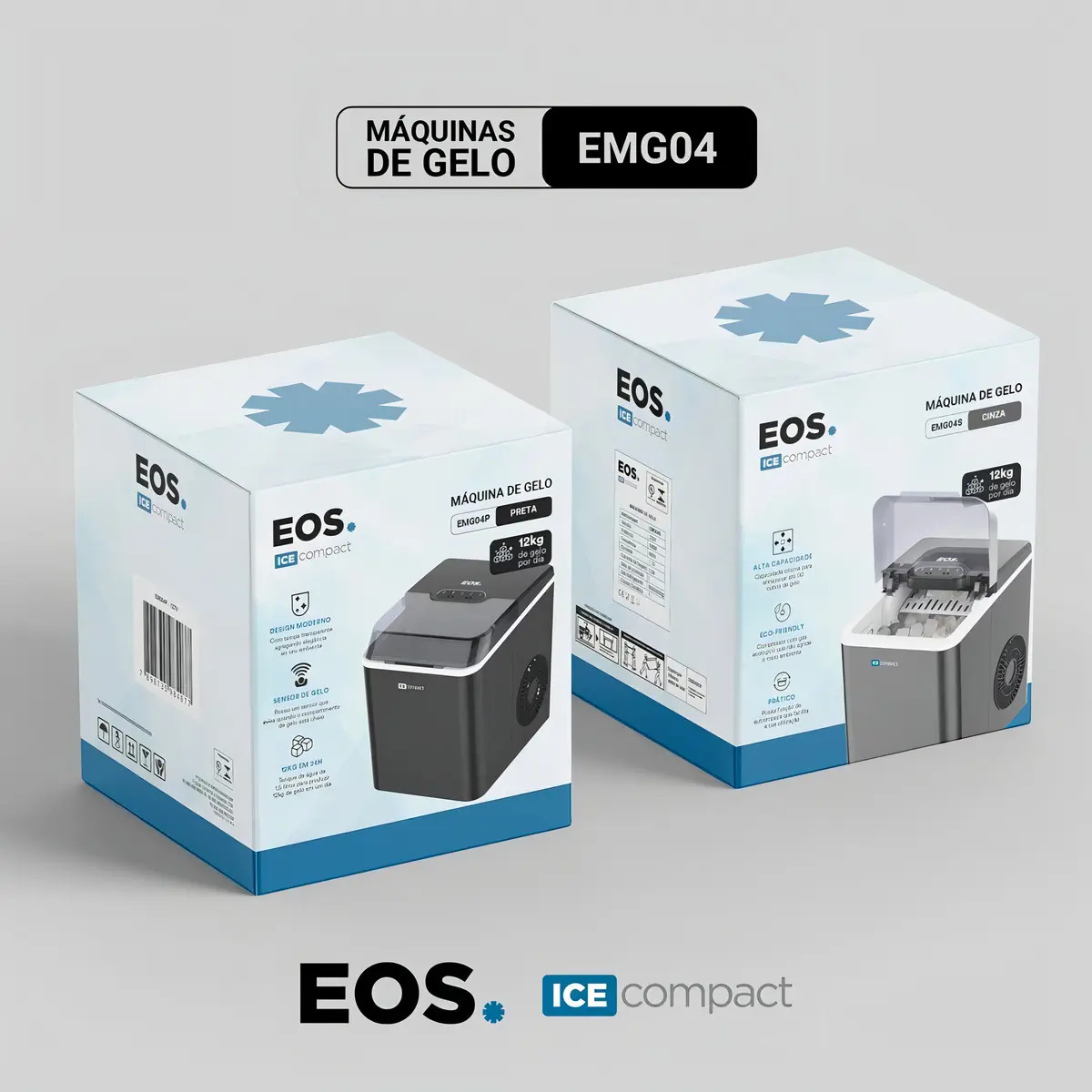 Máquina de Gelo EOS Ice Compact 5