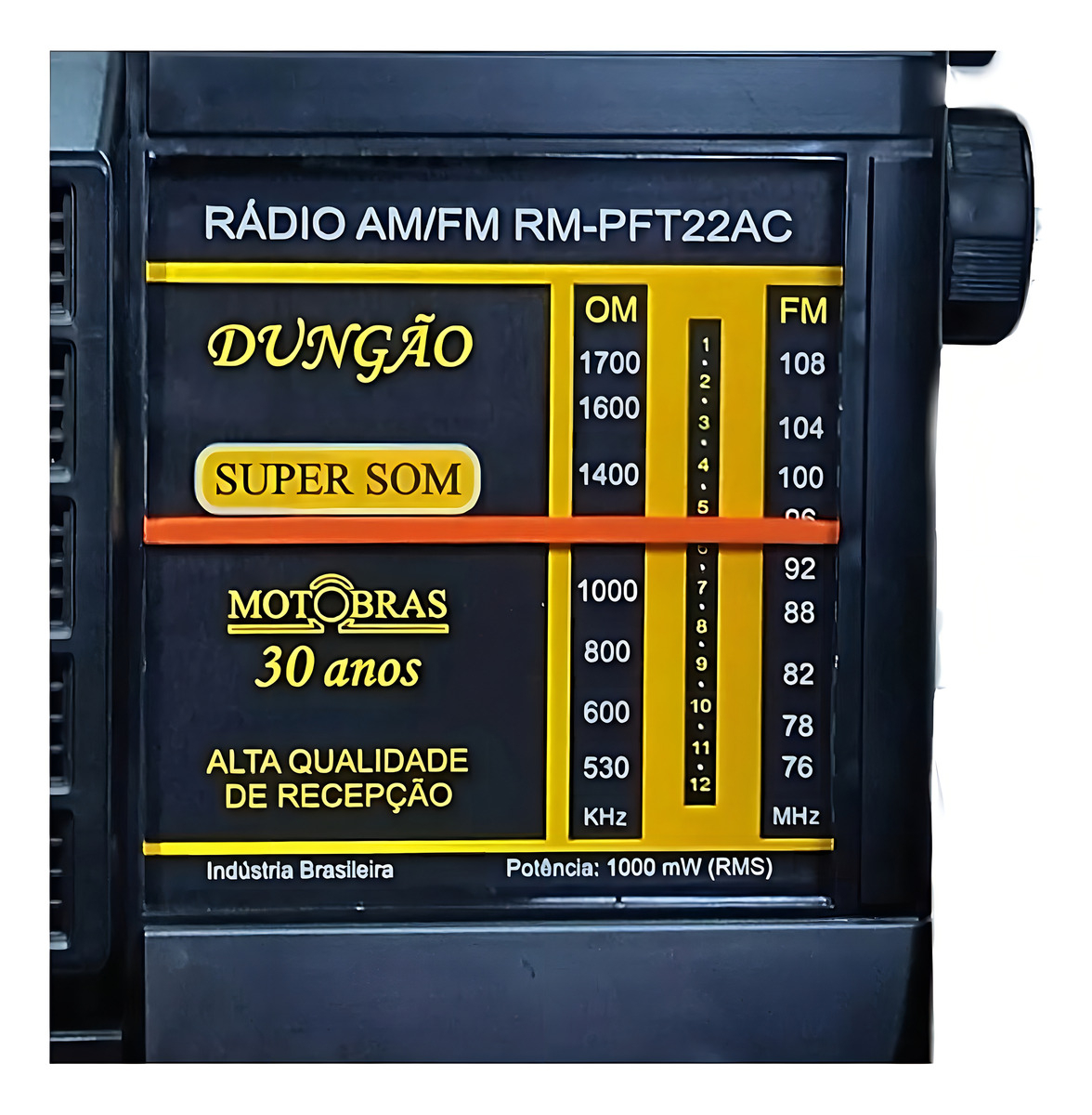 Rádio Portátil 2 Faixas 2