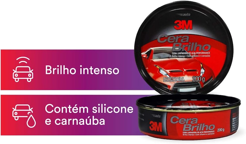 Cera Brilho 3M 2