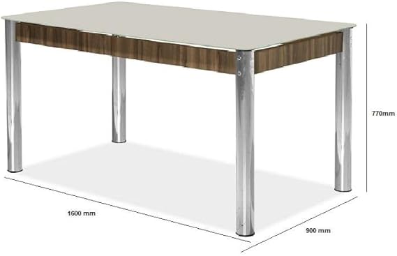Conjunto Sala de Jantar Mesa Natani com 6 Cadeiras 2