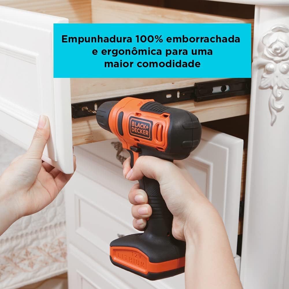 Parafusadeira/Furadeira 3/8" (10 mm) 12 V 3