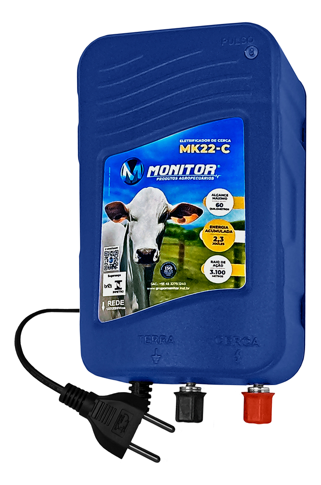 Eletrificador de Cerca Rural MK22-CD 1