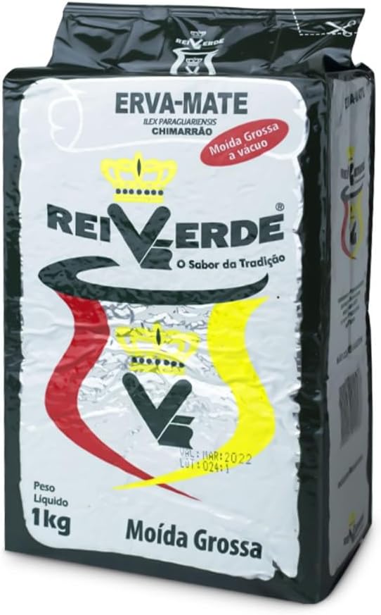 Erva-Mate Rei Verde Moída Grossa a Vácuo 3