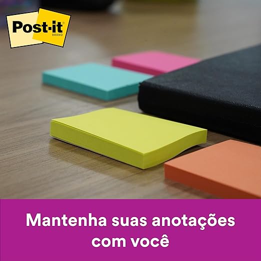 Blocos de Notas Adesivas Post-it® Tropical 3