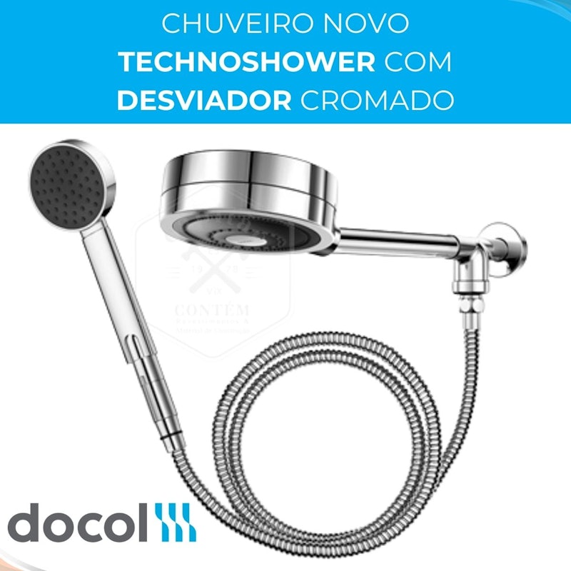 Chuveiro Technoshower com Desviador 2