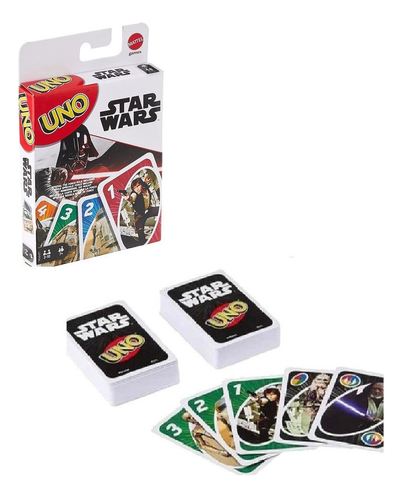UNO Jogo de Cartas Star Wars 4