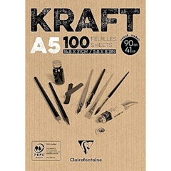 Bloco de Papel Kraft