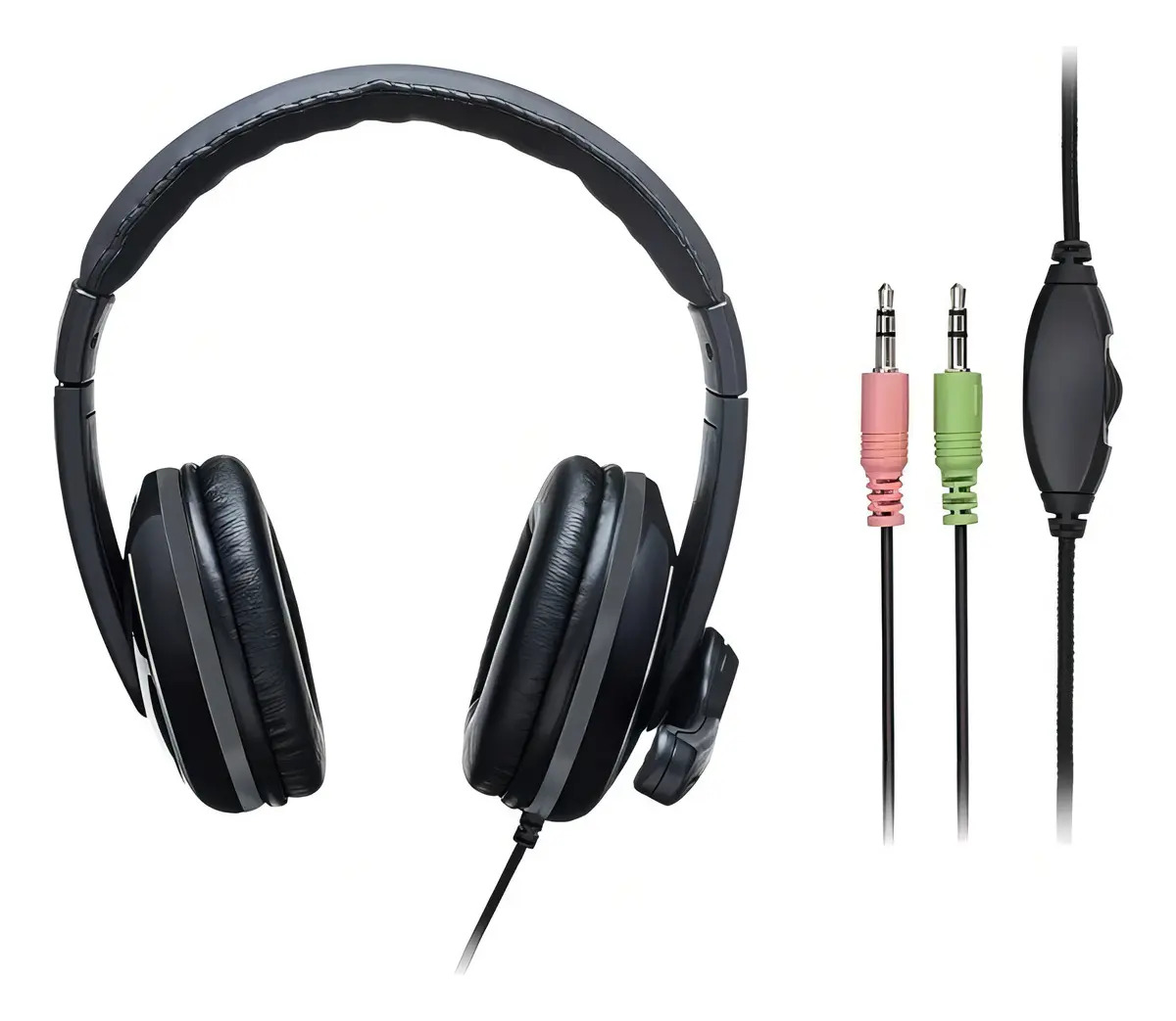Headset Pro Conexão P2/P3 Cabo de 210 cm Preto Multi 4