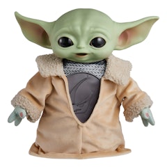Pelúcia Grogu Star Wars Armadura Beskar Mattel