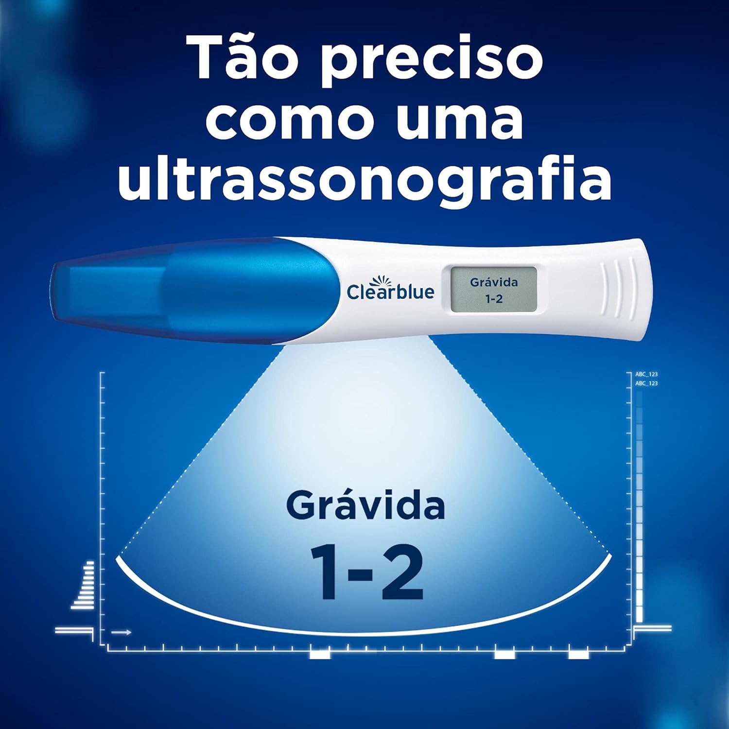 Teste de Gravidez Digital com Indicador de Semanas 5