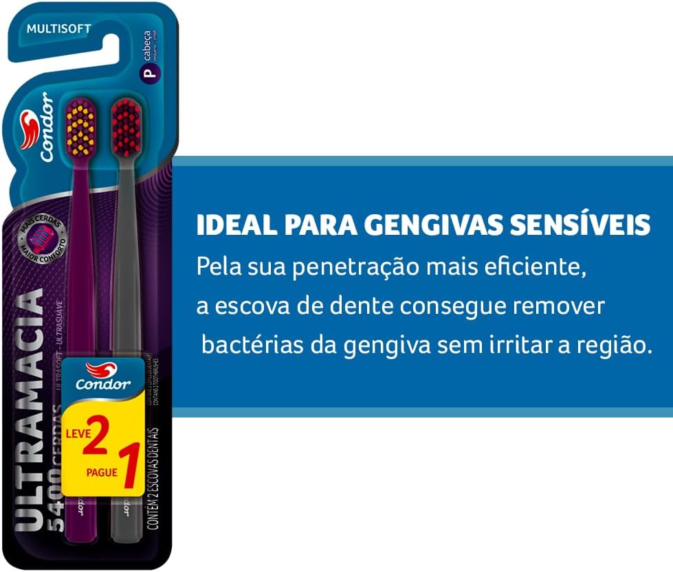 Escova Dental Condor Multisoft Ultramacia 3