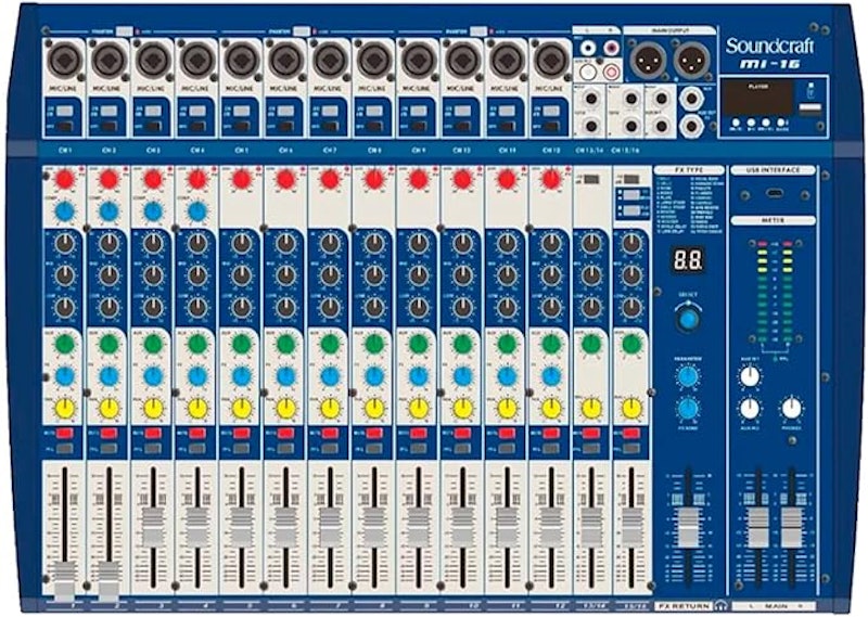 Mesa de Som Soundcraft 3