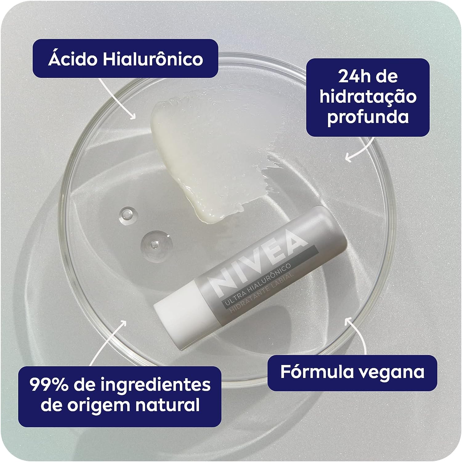 Nivea Hidratante Labial Ultra Hialurônico 4