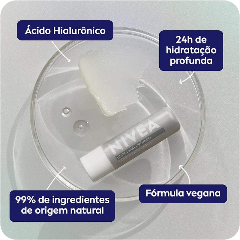 Nivea Hidratante Labial Ultra Hialurônico 4