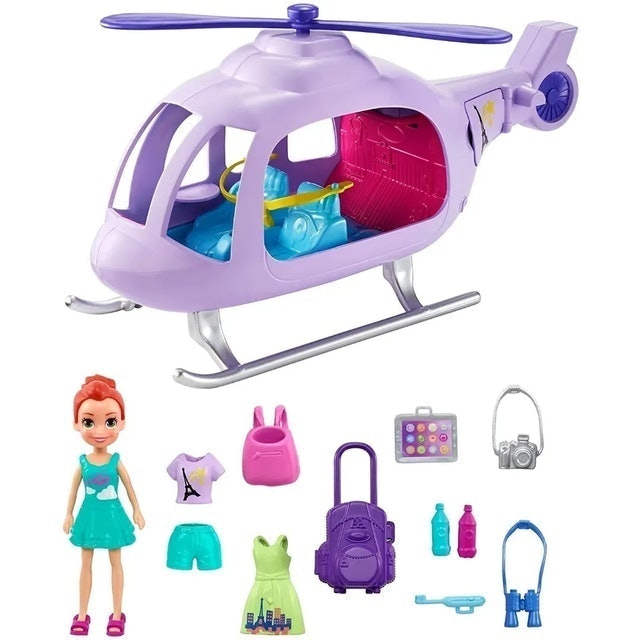 Polly Pocket - Helicóptero de Férias da Polly 1