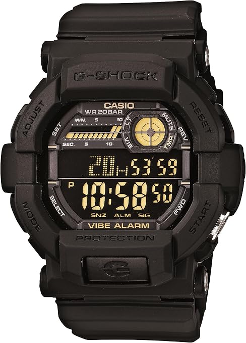 Relógio G-Shock GD-350-1BDR *Alarme Vibratório 1